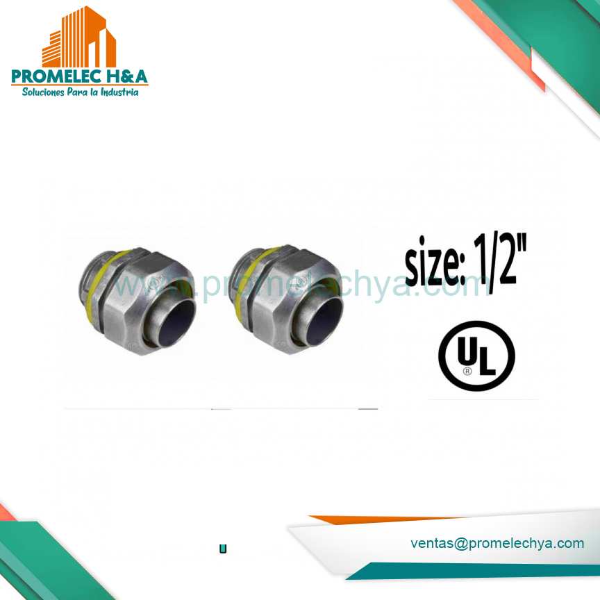 CONECTOR RECTO HERMETICO 1/2´´