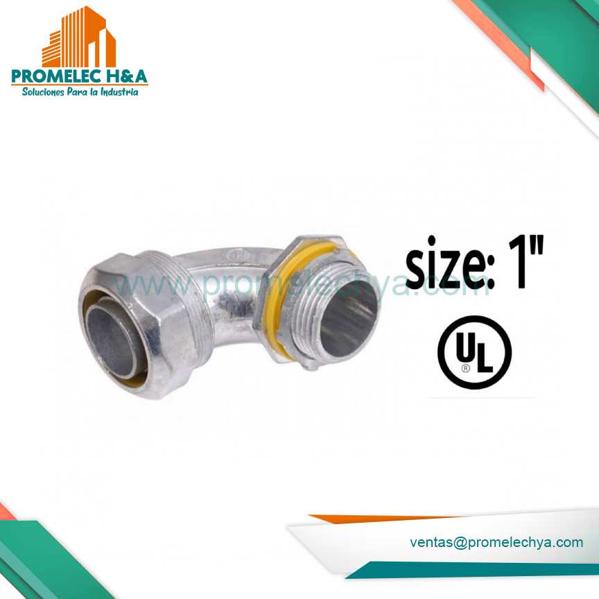 CONECTOR CURVO HERMETICO 1´´