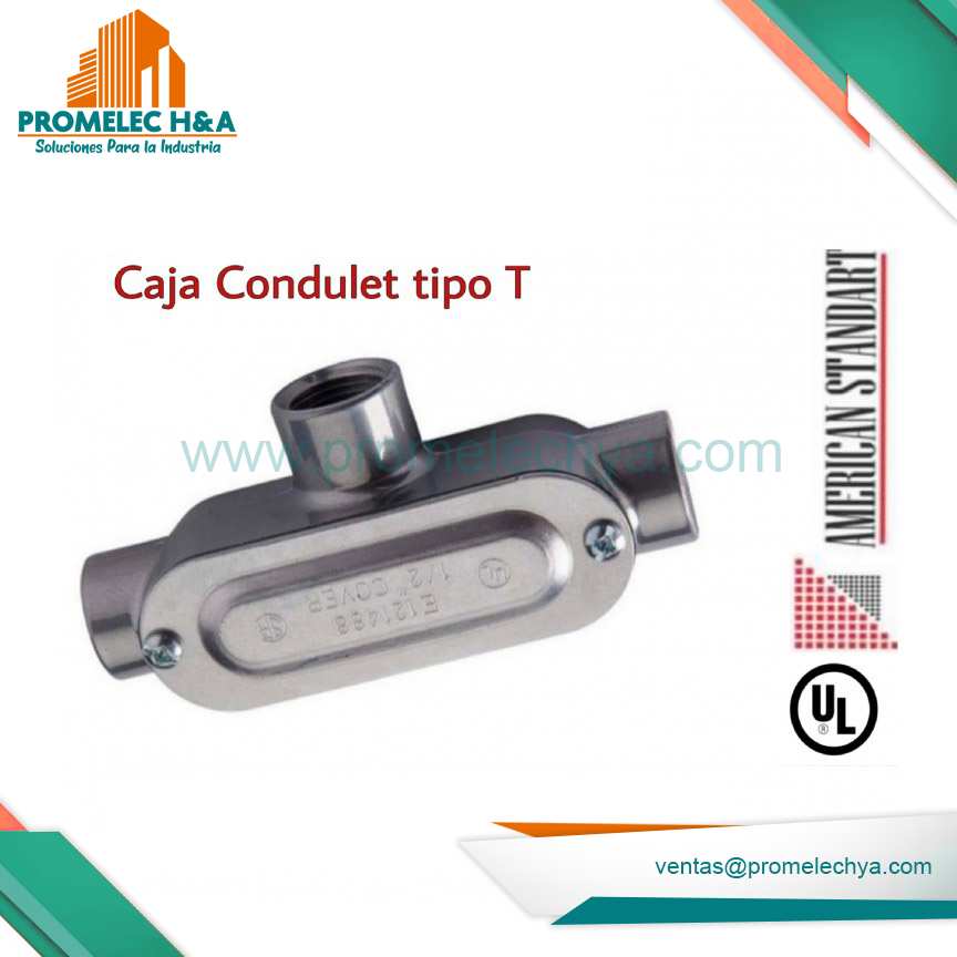 CAJA CONDULET TIPO T 3´´