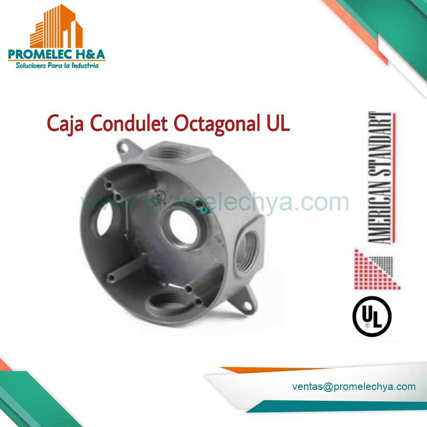 CAJA CONDUIT OCTAGONAL 3/4´´