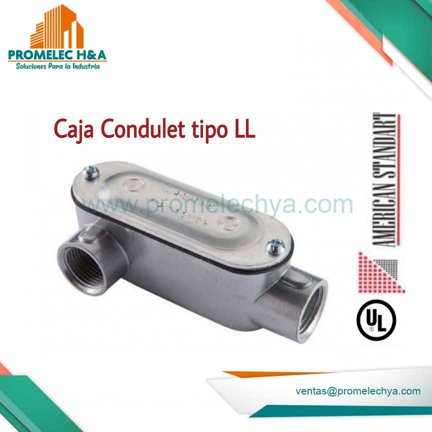 CAJA CONDULET TIPO LL 2-1/2´´