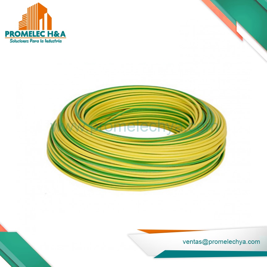 CABLE A TIERRA VERDE/AMARILLO