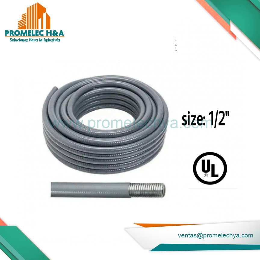 CONDUIT FLEXIBLE LIQUID TIGHT 1/2´´