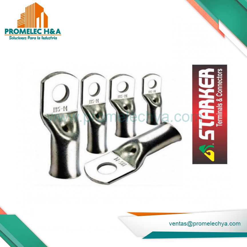 TERMINAL DE COMPRESIÓN TIPO OJAL CAÑON CORTO 120mm2