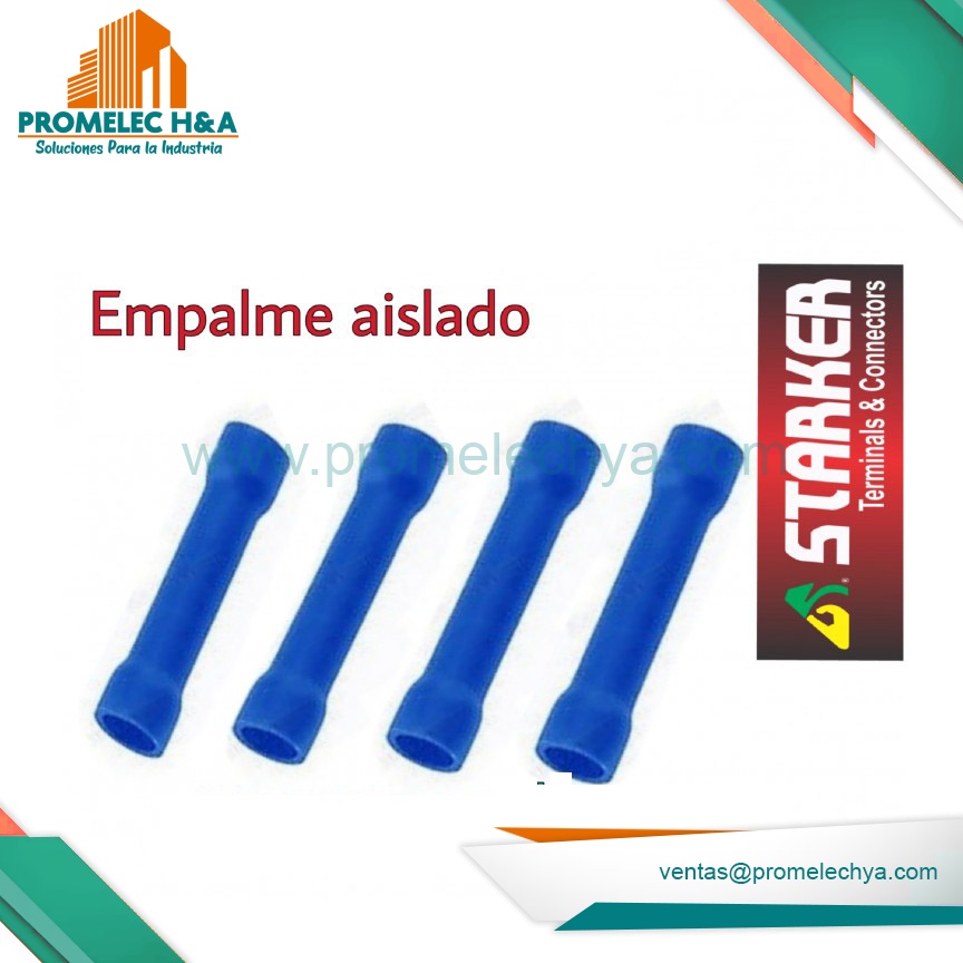 EMPALME AISLADO AZUL