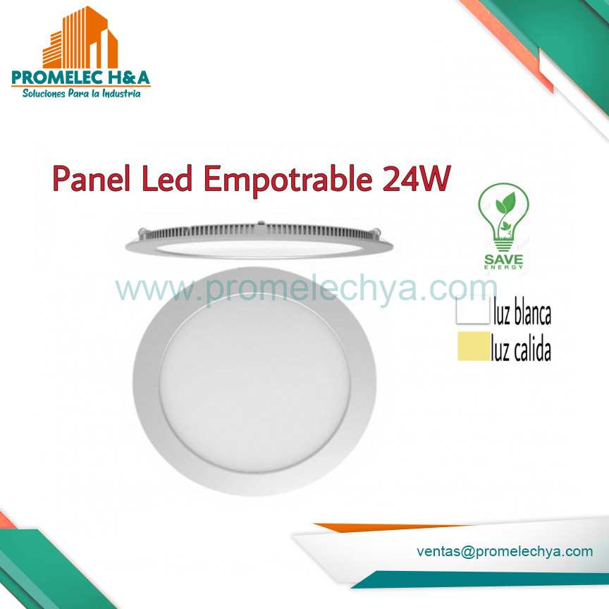 PANEL LED EMPOTRABLE 24W