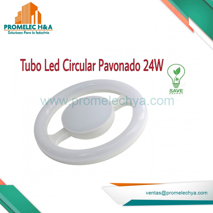 TUBO LED CIRCULAR 24W