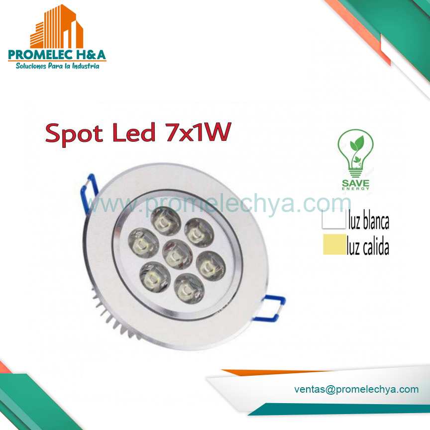 SPOT LED 7x1W