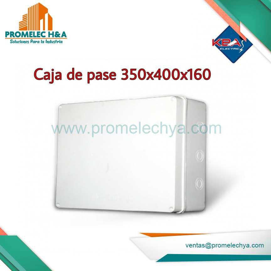 CAJA DE PASE PVC 350X400X160