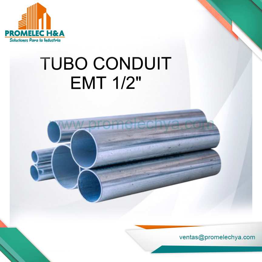TUBO CONDUIT EMT 1/2 ´´