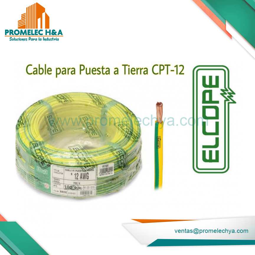 CABLE PARA PUESTA TIERRA CPT-12