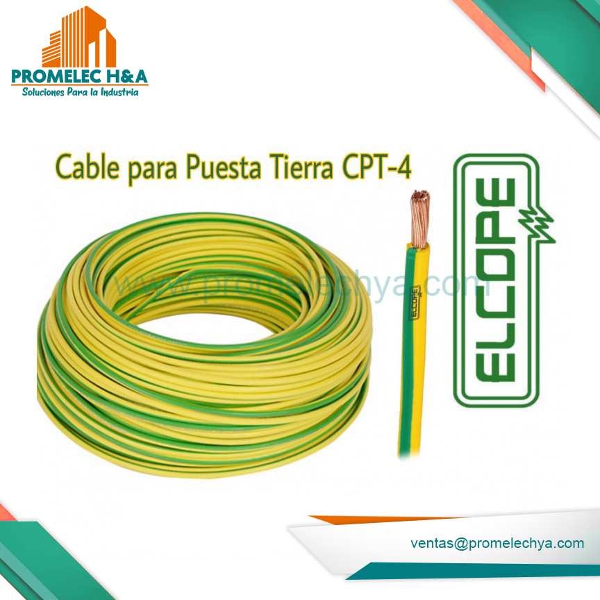 CABLE PARA PUESTA TIERRA CPT-4