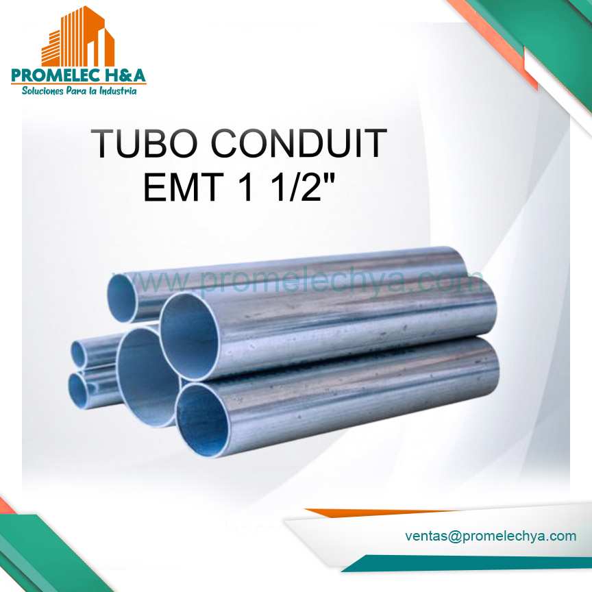 TUBO CONDUIT EMT 1 1/2´´