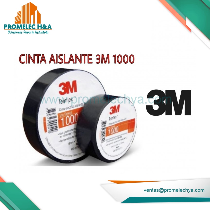CINTA AISLANTE TEMFLEX 1000 3M