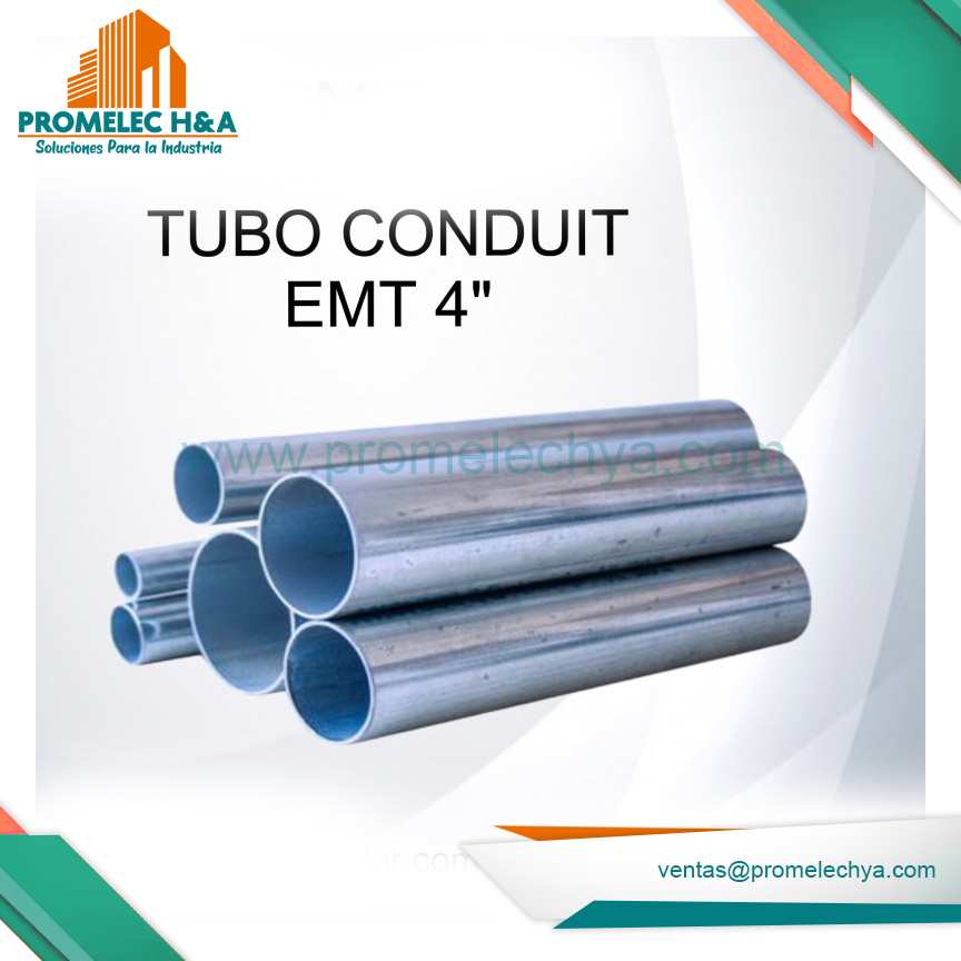 TUBO CONDUIT EMT 4´´