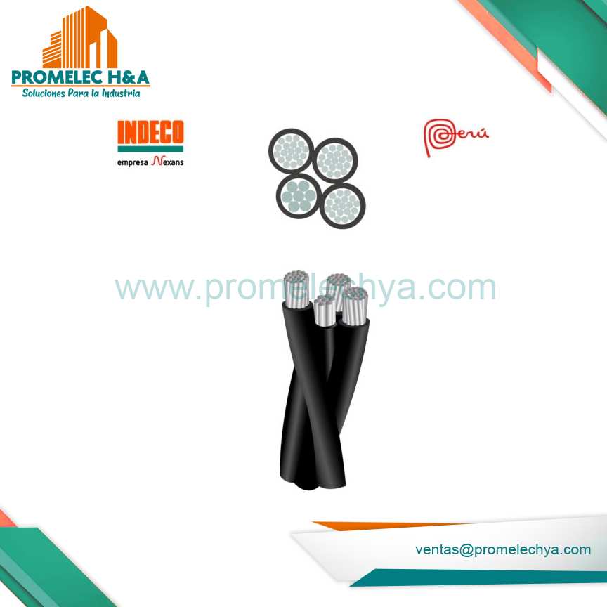 CAAI 0,6/1 kV Neutro AAAC Cubierto sin Alumbrado Público