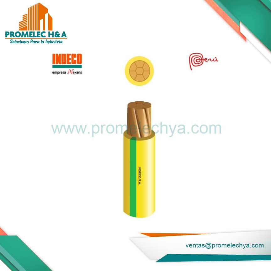 THW-90 #14 AWG Puesta a Tierra