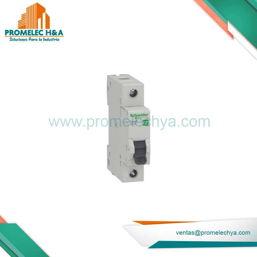 INTERRUPTOR TERMOMAGNETICO EASY9 1X16A 6KA CURVA C SCHNEIDER ELECTRIC