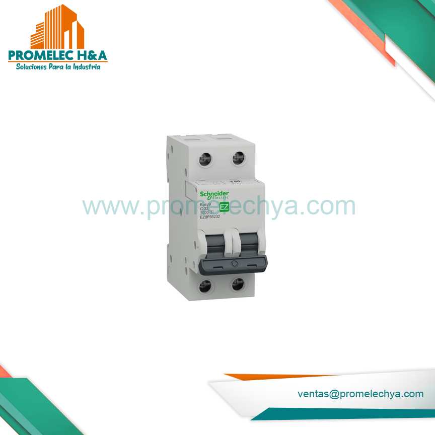 INTERRUPTOR TERMOMAGNÉTICO - EASY 9 - 2X40A SCHNEIDER