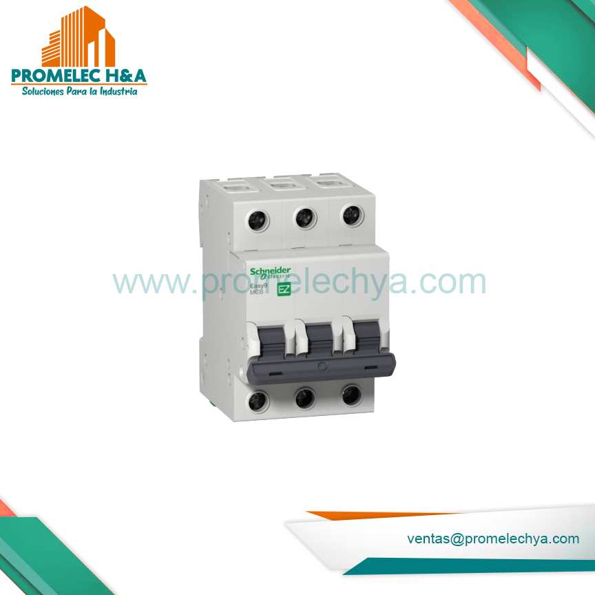 INTERRUPTOR TERMOMAGNÉTICO - EASY 9 - 3X32A SCHNEIDER