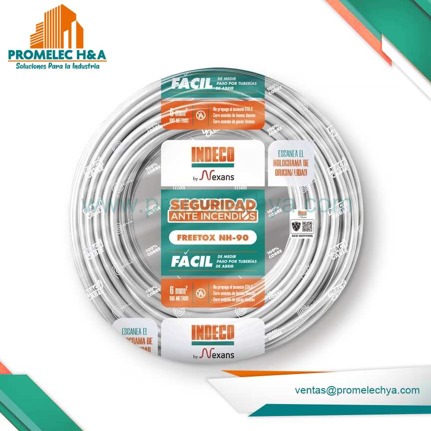 CABLE NH-90 6MM2  450/750 V, INDECO